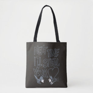 Bolso De Tela Batman Valentine Catwoman - Te robaré el corazón