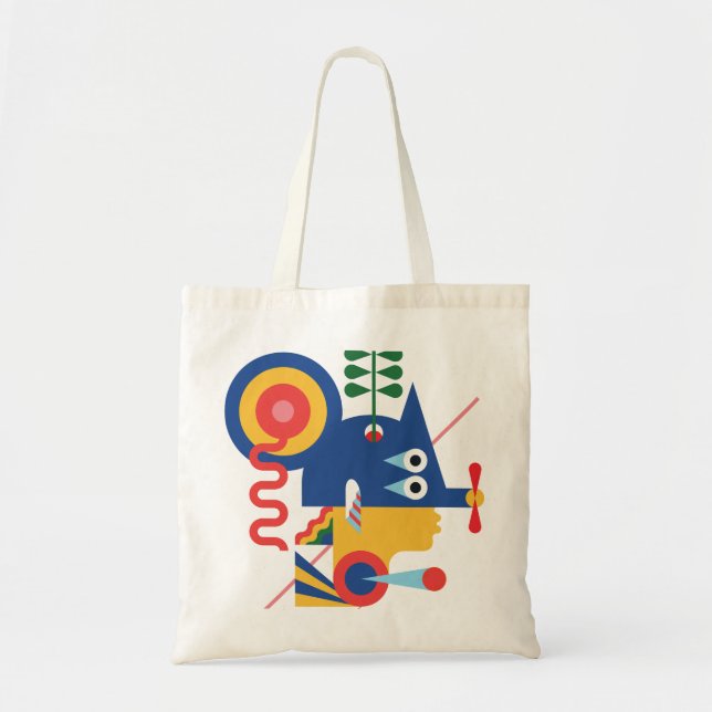 Bolso De Tela Batmouse3 - Artista oficial de Awahab Merch (Frente)