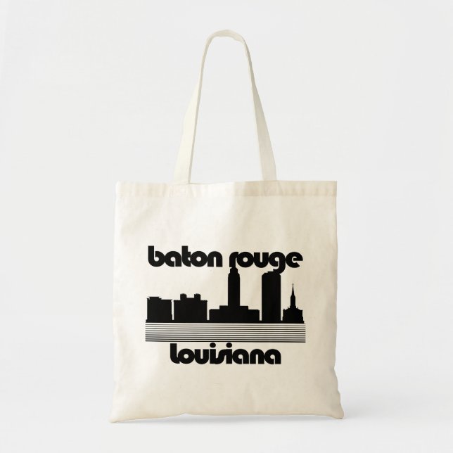 Bolso De Tela Baton Rouge, Louisiana (Frente)