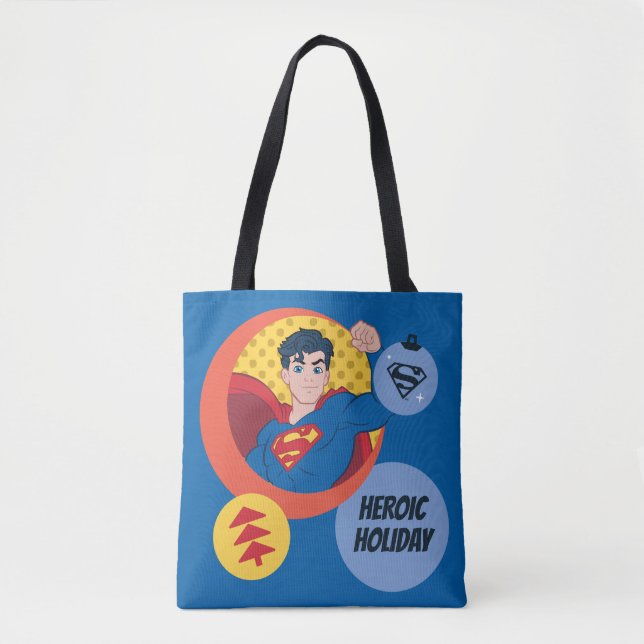 Bolso De Tela Bauble de superman de liga de justicia (Anverso)