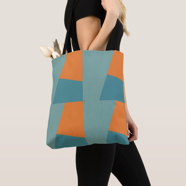 Bolso De Tela Bauhaus Quilt (Detalle)