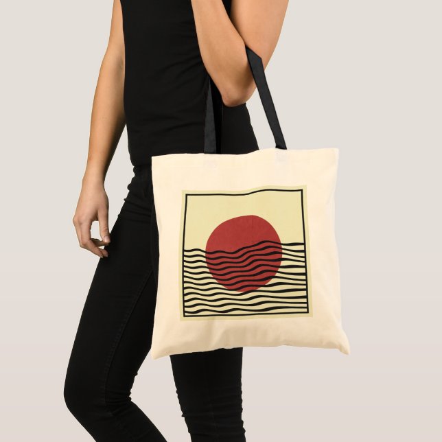 Bolso De Tela Bauhaus Style Sunset (Anverso (producto))