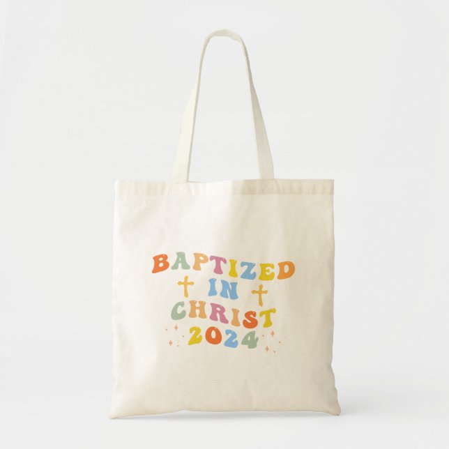 Bolso De Tela Bautizado en Cristo (Frente)