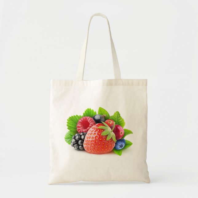 Bolso De Tela Bayas frescas (Frente)