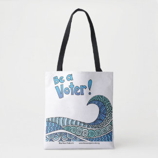 Bolso De Tela Be a Voter Tote