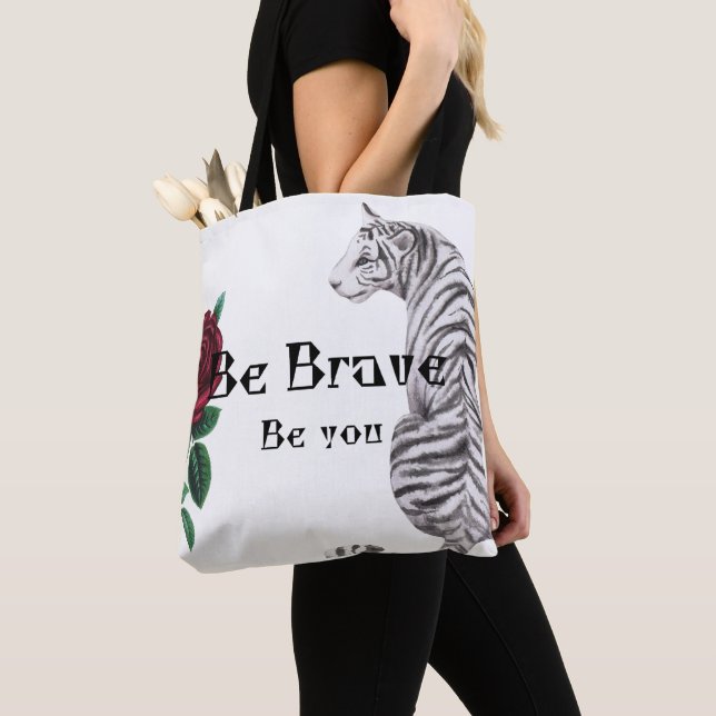 Bolso De Tela Be Brave Women Hoodie (Detalle)