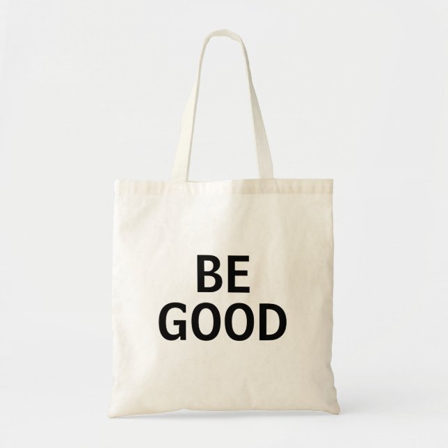 Bolso De Tela Be Good (Frente)