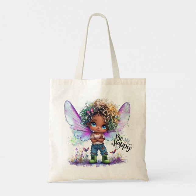 Bolso De Tela Be Happy Lil' Fairy Tote Bag (Reverso)