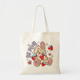 Bolso De Tela Be Mine Bunny