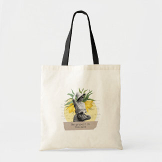 Bolso De Tela Be present in the now - vintage good vibes tote ba