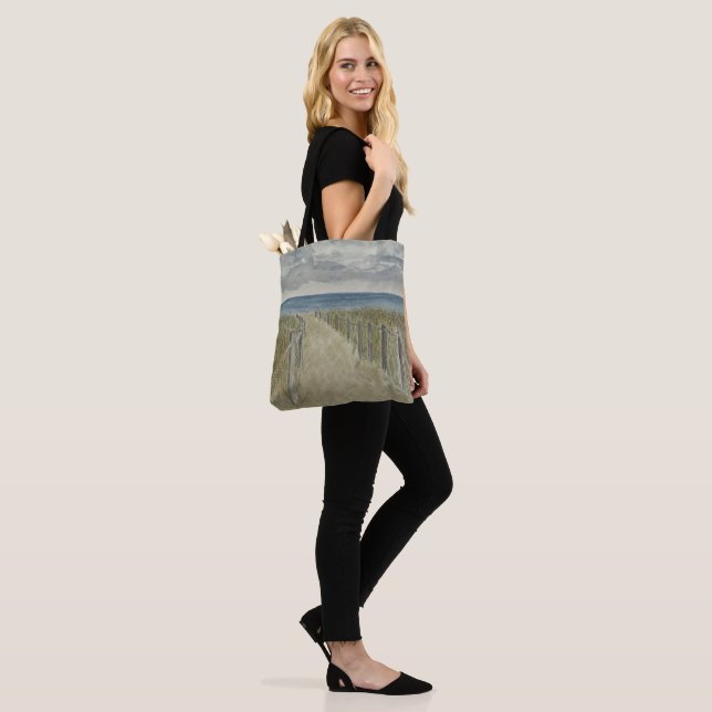 Bolso De Tela Beach Art Tote Bag (Puesto)