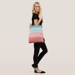Bolso De Tela Beach Happy Summer Guay Stripes