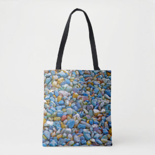 Bolso De Tela Beach Pebbles Tote Bag
