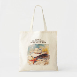 Bolso De Tela Beach Weekend Coastre Cowgirl Bachelorette Party