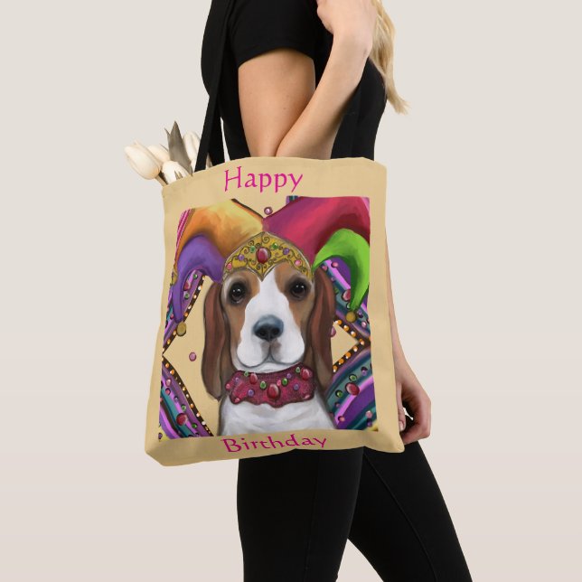 BOLSO DE TELA BEAGLE (Detalle)