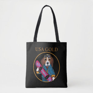 BOLSO DE TELA BEAGLE