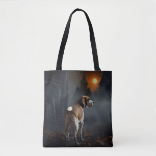 Bolso De Tela Beagle Halloween Espantoso