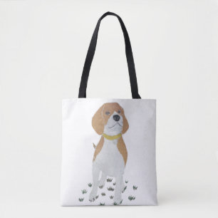 Bolso De Tela Beagle, perro, moderno