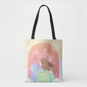 Bolso De Tela Beagle & Popsicles