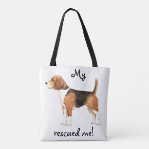 Bolso De Tela Beagle Rescue