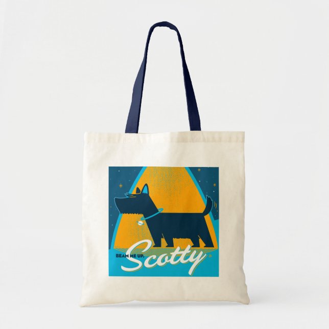 Bolso De Tela Beam Me Up Scotty (Frente)