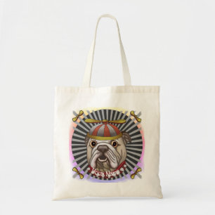 Bolso De Tela Beanie Bulldog