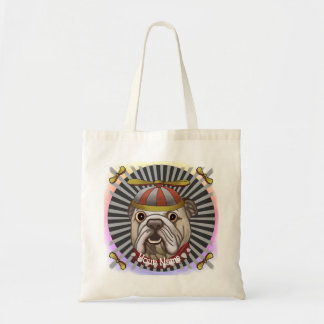 Bolso De Tela Beanie Bulldog