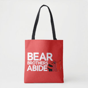 Bolso De Tela Bear Bears - Bear Brothers Abide