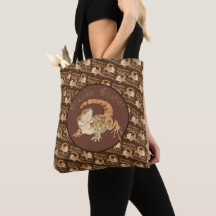 Bolso De Tela ¡Beardie Bestie!