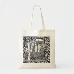 Bolso De Tela Beardsley: Morte D'Arthur
