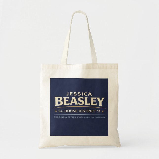Bolso De Tela Beasley for SC House District 11 (Frente)