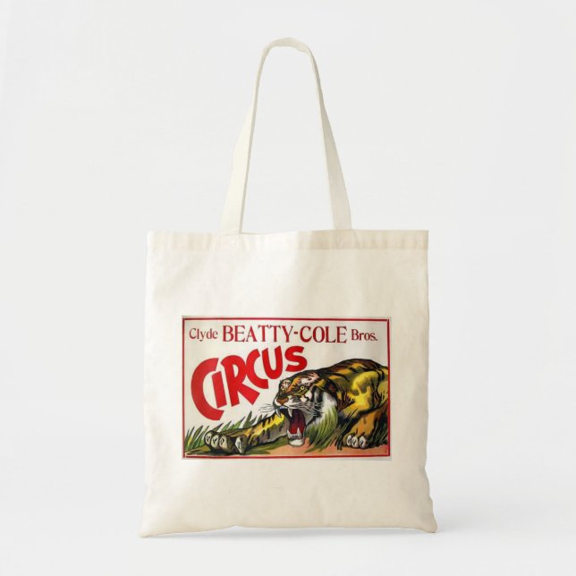 Bolso De Tela Beatty Cole Circus (Frente)