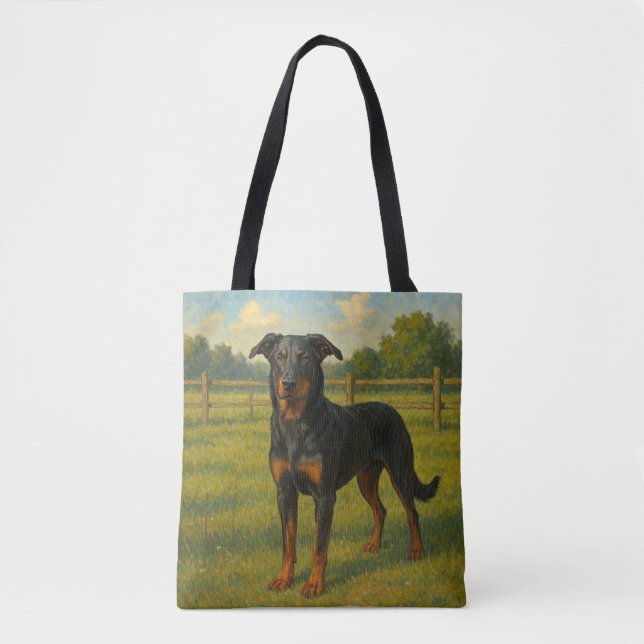 Bolso De Tela Beauceron (Anverso)