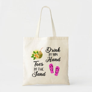 Bolso De Tela Beba En Mi Mano, Toques En La Arena