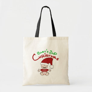 Bolso De Tela Bebé 2 Navidades camisetas y regalos
