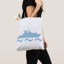 Bolso De Tela Bebé azul
