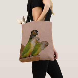 Bolso De Tela Bebé Conure Parrots Bird