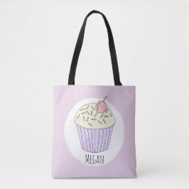 Bolso De Tela Bebé cutto pastelería Muffin con nombre Diaper