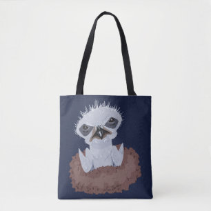 Bolso De Tela Bebé de águila calva