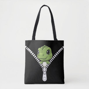 Bolso De Tela Bebé dinosaurio lindo Peek