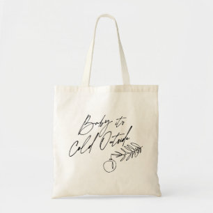 Bolso De Tela Bebé, frío fuera de las vacaciones de Navidades