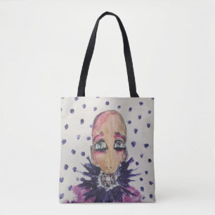 Bolso De Tela Bebé glamuroso en violeta
