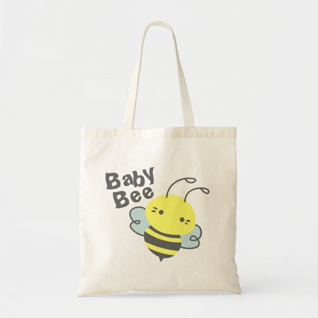 Bolso De Tela Bebé lindo Bumble Bee (Frente)