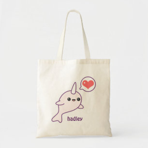 Bolso De Tela Bebé lindo Narwhal