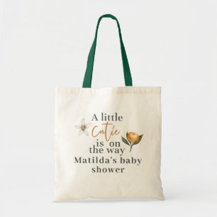 Bolso De Tela Bebé Little Cutie Cumpleaños Personalizado Citrus