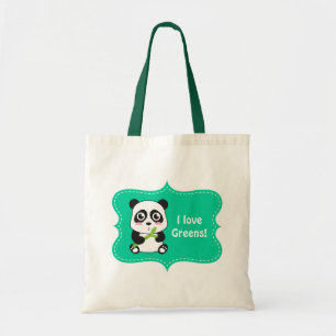 Bolso De Tela Bebé panda lindo y adorable