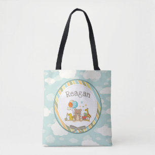 Bolso De Tela Bebé Teddy Bear Giraffe Rubber Ducky