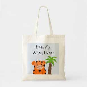 Bolso De Tela Bebé Tigre
