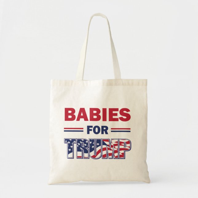 Bolso De Tela Bebés - para TRUMP (Frente)