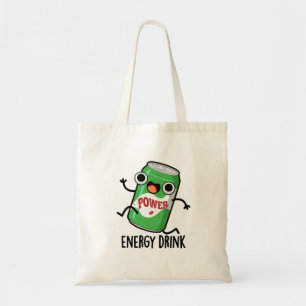 Bolso De Tela Bebida de energía divertida píun de bebida enérgic